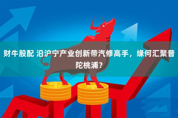 财牛股配 沿沪宁产业创新带汽修高手，缘何汇聚普陀桃浦？